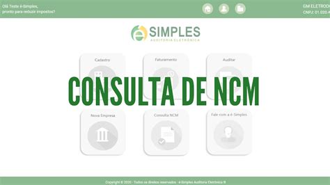 ncm consulta.